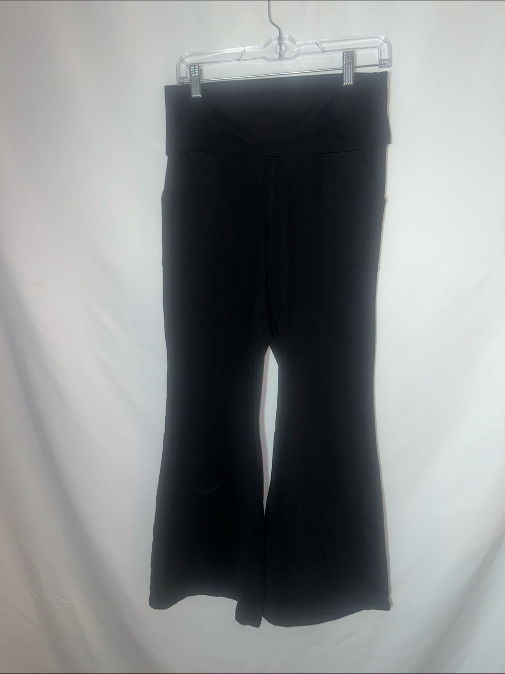 aerie Black Boot Cut Flare Pants